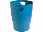 Exacompta Papierkorb Bee Blue Ecobin 15 l, Türkis