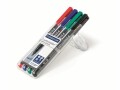 Staedtler Folienstift Lumocolor 317 M 4er-Set, permanent