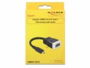 DeLock Adapterkabel Micro-HDMI ? VGA Schwarz, Kabeltyp