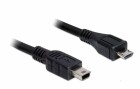 DeLock USB 2.0-Kabel Micro-USB B - Mini-USB B