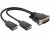 Image 1 DeLock Delock DMS-59 zu 2x Display Port Adapter, 20cm