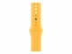 Apple Sport Band 45 mm Warmgelb S/M, Farbe: Gelb