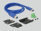 DeLock USB-Hub 63311 USB 3.0 - 7x Typ-A, Stromversorgung