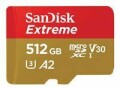SanDisk microSDXC-Karte Extreme 512 GB, Speicherkartentyp