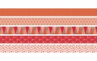 Heyda Washi Tape Triangle Koralle, Detailfarbe: Rot, Länge: 3
