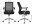 Bild 1 Songmics Bürostuhl mit Netzrücken und Armlehnen, Schwarz