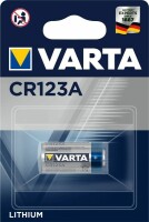 VARTA     VARTA Batterie Lithium CR123A,3V 6205301401 1600 mAh 1