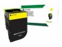 Lexmark Toner 802 Yellow, Druckleistung Seiten: 2000 ×, Toner/Tinte