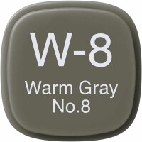 COPIC Marker Classic 20075112 W-8 - Warm Grey No.8