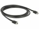 Bild 1 DeLock FireWire-Kabel 9Pin-9Pin schraubbar, 3m, Datenanschluss