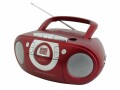 soundmaster Radio/CD-Player SCD5100RO Rot, Radio Tuner: FM