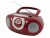 Bild 0 soundmaster Radio/CD-Player SCD5100RO Rot, Radio Tuner: FM