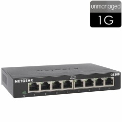GS308v3 8-Port Gigabit Ethernet Unmanaged Switch