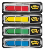 POST-IT Index Pfeile 43.1x11.9mm 684-4ARR3 4-farbig/4x24 Tabs, Kein
