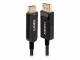 LINDY DP 1.2 to HDMI, 18G, AOC, Hybrid Cable