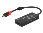 DeLock USB 3.1 Hub TypeC, 3x A + 2