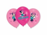 Amscan Luftballon Minnie 6 Stück, Latex, Packungsgrösse: 6