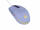 Logitech Gaming-Maus - G203 Lightsync Lila