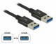 DeLock USB 3.1-Kabel Premium USB A - USB A