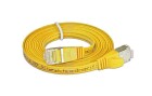 SLIM Slimpatchkabel RJ-45 - RJ-45, Cat 6, STP, 0.1