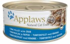 Applaws Nassfutter Dose Thunfischfilet & Krabben, 24 x 70