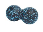 FTM Faszientraining Doppelball, Schwarz / Blau, Farbe: Schwarz