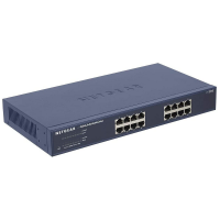 NETGEAR® JGS516 Switch 16 Port Gigabit Ethernet Unmanaged LAN Switch