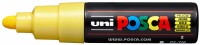 UNI-BALL  Posca Marker 4.5-5.5mm PC-7M YELLOW gelb, Rundspitze, Kein