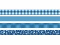 Heyda Washi Tape Colour Code Azur Blau, Detailfarbe: Blau