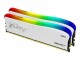 Kingston FURY Beast RGB SE 16GB DDR4 3200MT/s (Kit of 2) White