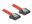 Bild 4 DeLock SATA3-Kabel rot, Clip, flexibel, 10 cm, Datenanschluss