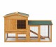 Kaninchenstall HAZEL 147 x 53 x 86 cm