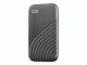 Western Digital Externe SSD My Passport 500 GB, Grau, Stromversorgung