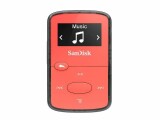 SanDisk MP3 Player Clip Jam 8 GB Rot, Speicherkapazität