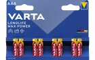 Varta Batterie Longlife Max Power AAA 8 Stück, Batterietyp