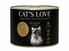 Cat's Love Nassfutter Senior Ente, 200 g, Tierbedürfnis: Verdauung