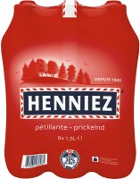 HENNIEZ rot, mit Kohlensäure, Pet 129400000147 150 cl, 6