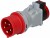 Bild 2 maxCAMP Adapterstecker CEE16/5 - T25, Rot/Grau, Detailfarbe: Rot