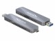 DeLock Externes Gehäuse USB-A/C - NVME M.2 SSD