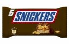Snickers Schokoladenriegel Snickers 5 x 50 g, Produkttyp: Nüsse
