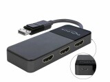 DeLock 3-Port Signalsplitter DisplayPort - 3x HDMI, Anzahl