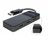 DeLock Multiadapter DisplayPort - 3xHDMI