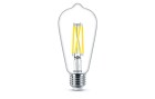 Philips Lampe LEDcla 60W E27 ST64 CL WGD90 Warmweiss