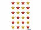 Herma Stickers Weihnachtssticker Sterne 1 Blatt à 24 Sticker