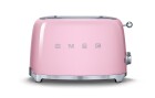 SMEG Toaster 50'S RETRO STYLE TSF01PKEU Rosa, Detailfarbe: Rosa