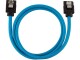 Corsair SATA3-Kabel Premium Set Blau 60 cm, Datenanschluss Seite