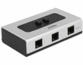 DeLock Switchbox RJ-11, 2 Port, Anzahl Eingänge: 2 ×