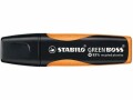 STABILO Textmarker Greenboss Orange/Schwarz, 10 Stück, Set: Ja