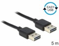 DeLock Easy-USB2.0 Kabel, A-A, (M-M), 5m Typ: