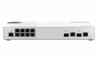 Qnap QSW-M2108-2C Web Managed Switch 10 Port, SFP Anschlüsse